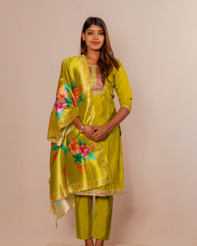 Light Green Chudidhar set