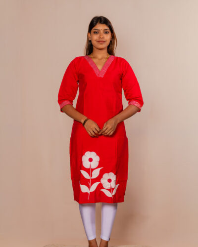 Dark Pink kurti top